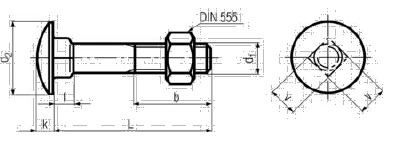 DIN 603 — שרטוט מידות